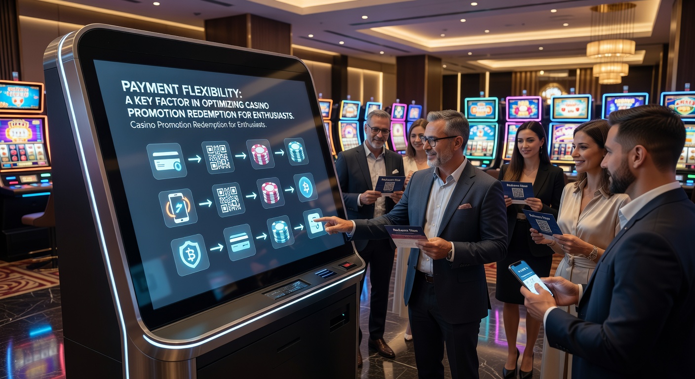 Spieler nutzt mobiles Gerät für flexible Casino-Zahlungen und Bonus-Einlösungen